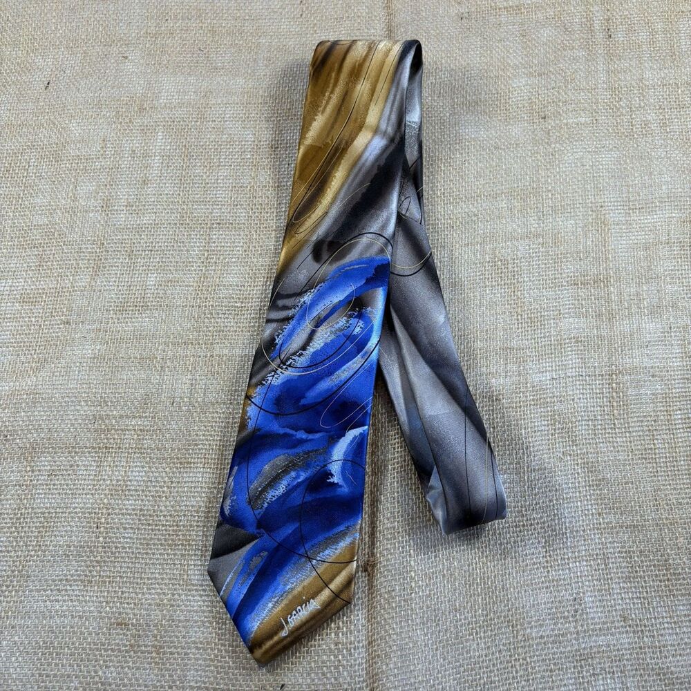 Jerry Garcia Signature Collection "Plant Person" #10 Silk Neck Tie Grateful Dead